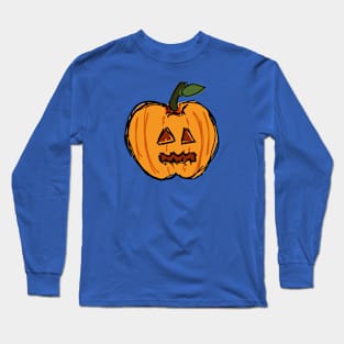 Pumpkin Face Long Sleeve T-Shirt